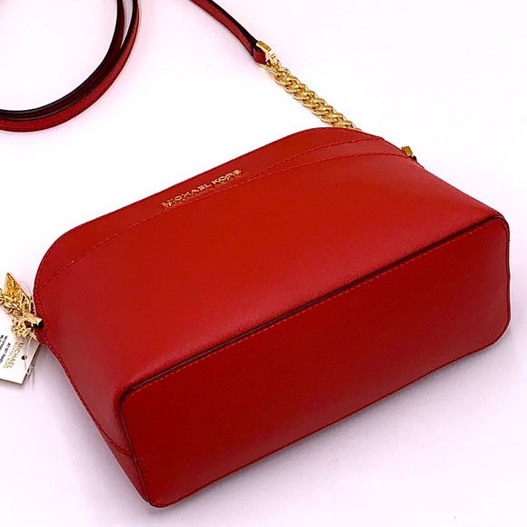 MICHAEL KORS
Jet Set Travel Medium Logo Dome Crossbody Bag FLAME COLOR - Picture 14 of 15